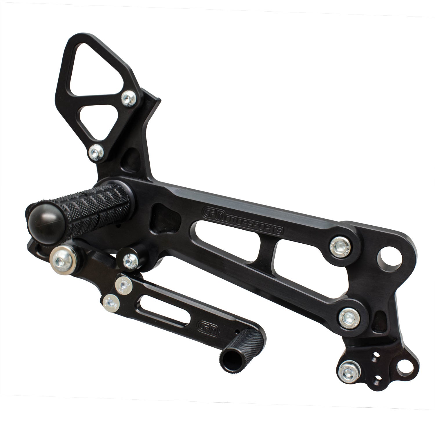 Woodcraft KTM RC390 (Race Only) Complete Rearset Kit w/ Pedals - STD/GP Shift