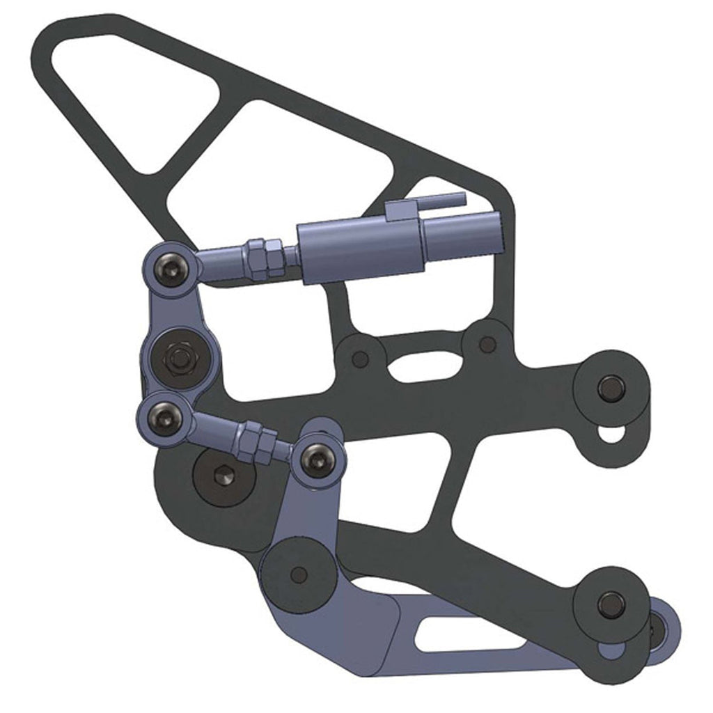 Woodcraft 2009-14 BMW S1000RR, 2014-16 S1000R GP Shift Rearset
