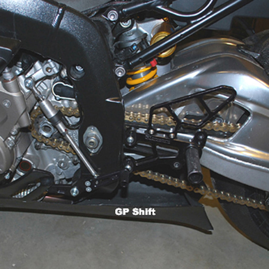 Woodcraft 2009-14 BMW S1000RR, 2014-16 S1000R Complete Rearset RACE ONLY