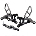 Woodcraft MV Agusta F3/Brutale 675/800RR GP/STD Adjustable Rearset Kit w/Shift pedal
