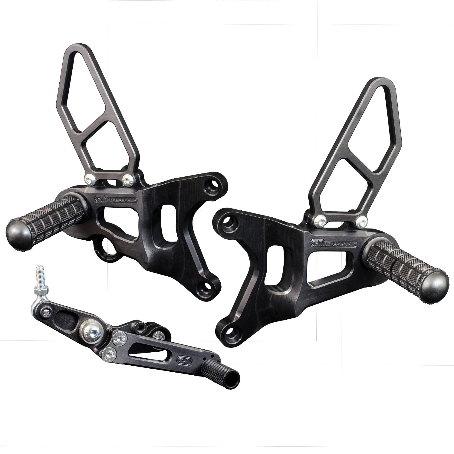 Woodcraft MV Agusta F3/Brutale 675/800RR GP/STD Adjustable Rearset Kit w/Shift pedal