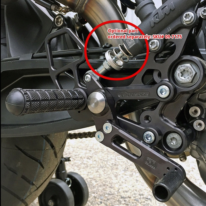 Woodcraft KTM Duke790/890 Rear Set Kit