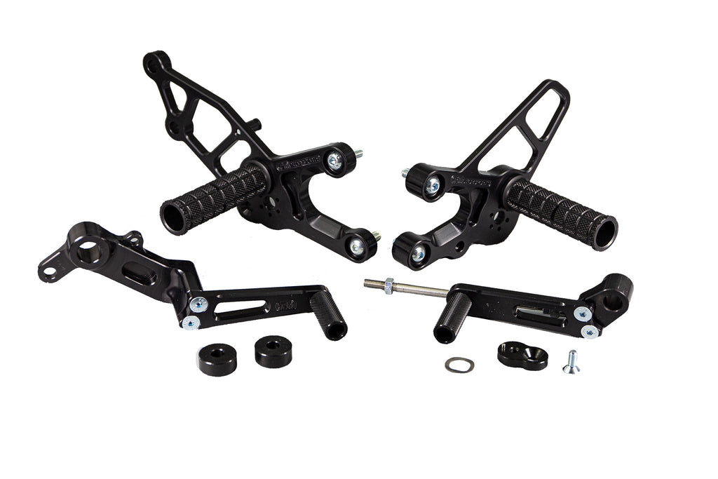 Woodcraft Kawasaki Ninja 300 Complete Rearset w/ Pedals