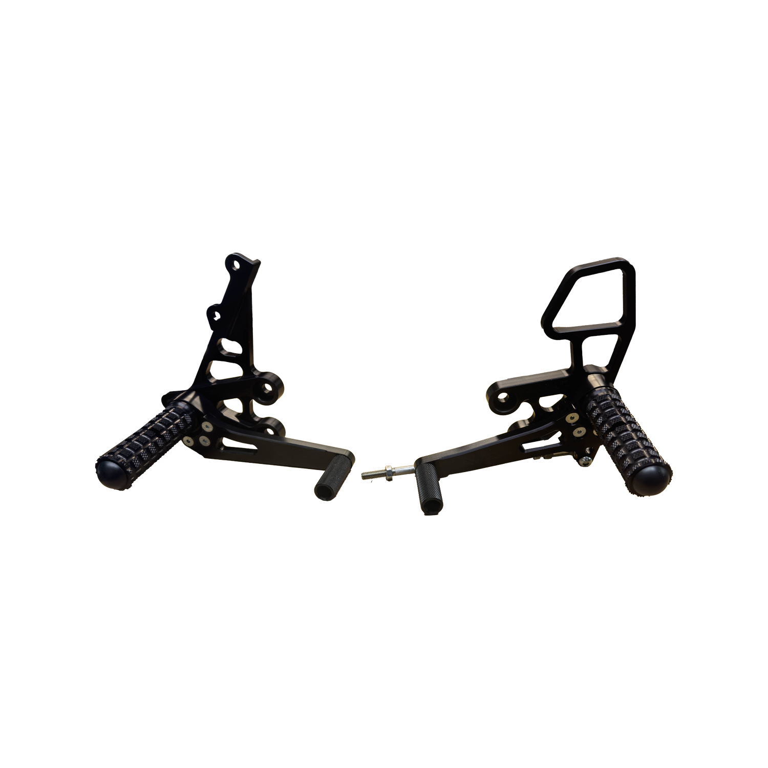 Woodcraft 2005-06 Suzuki GSX-R1000 Complete Black Rearset