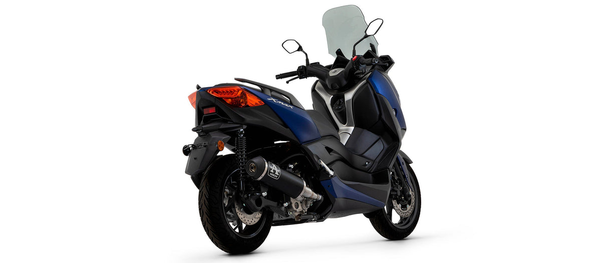 Arrow Urban Aluminium "Dark" Slip On with "Dark" End Cap - Yamaha CZD300 XMAX