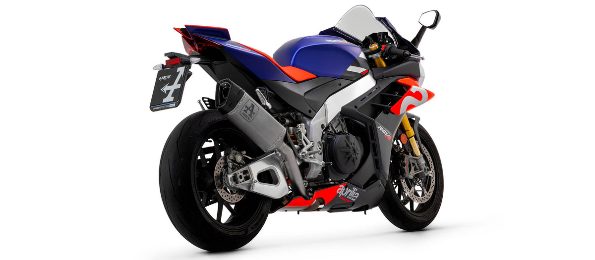 Arrow Pista Titanium Slip On with Titanium Link Pipe - Aprilia RSV4 1100/Tuono V4 1100