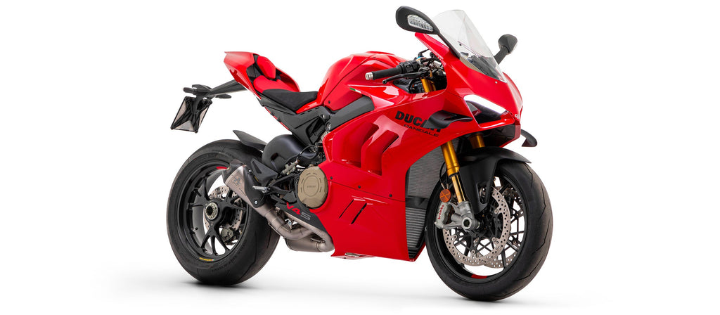Arrow Titanium Works Slip Ons (Right and Left) with Titanium Link Pipies - Ducati Panigale V4/Panigale V4 S