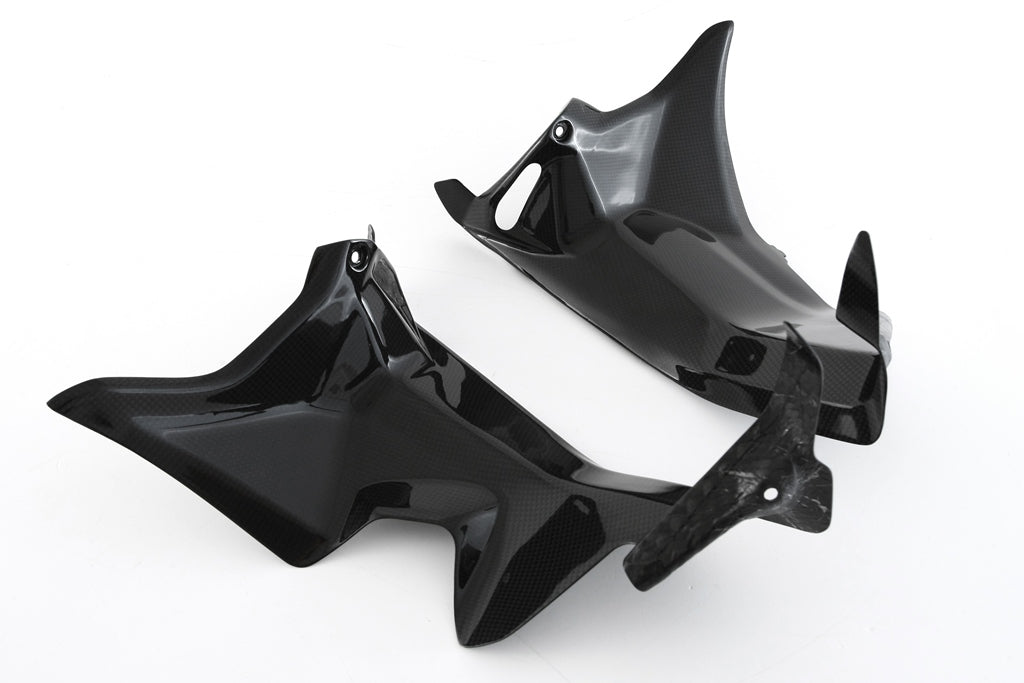 Fullsix Carbon Airtube Covers - Ducati Panigale V4