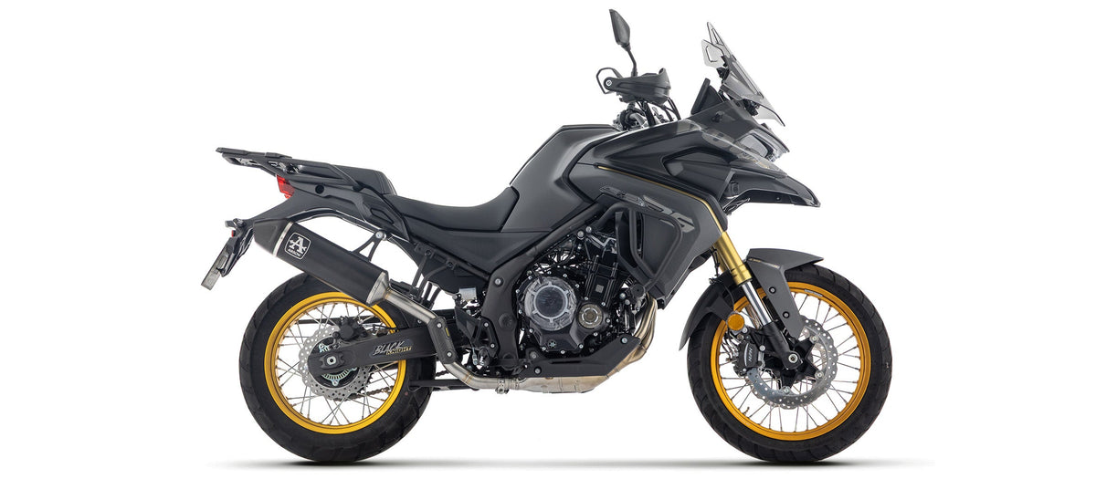 Arrow Indy Race Aluminium "Dark" Slip On with Carbon End Cap