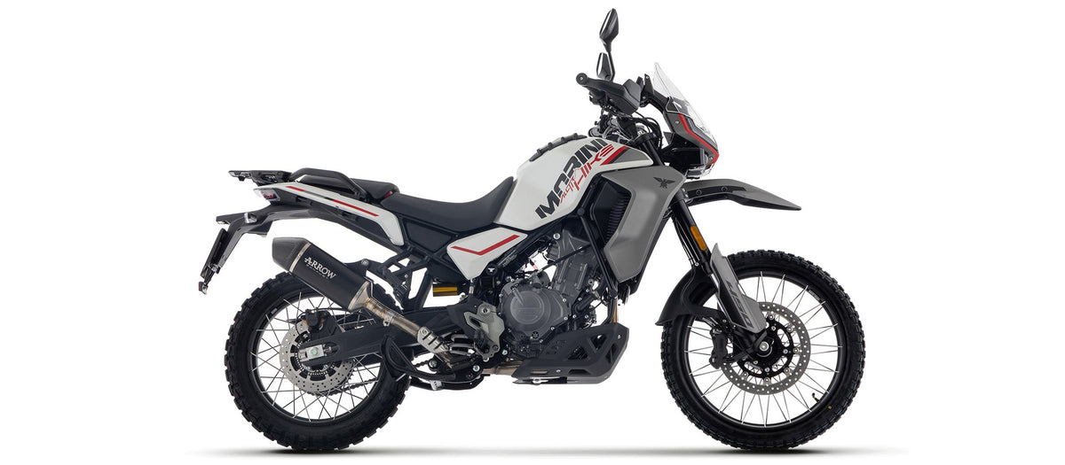 Arrow Indy Race Aluminium "Dark" Slip On with Carbon End Cap