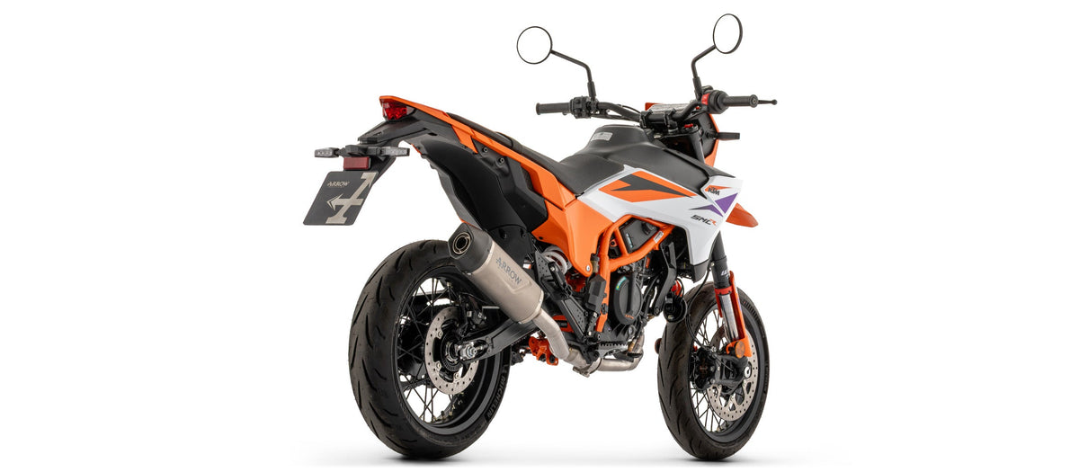 Arrow Indy Race EVO Titanium Slip On with Carbon End Cap - KTM 390 Enduro R/390 Adventure