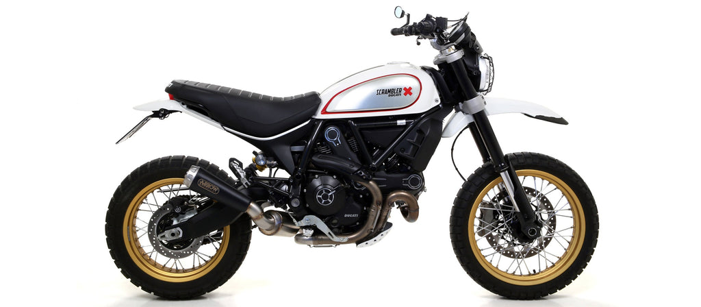 Arrow Catalytic Mid-Pipe for Stock Headers - Ducati Monster 797/Scrambler Classic