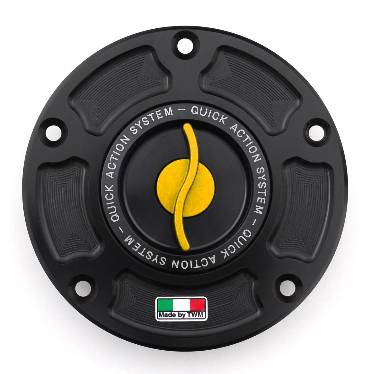 TWM Quick Action CNC Aluminum Gas Cap For Aprilia - Aprilia RSV4/RSV4 R