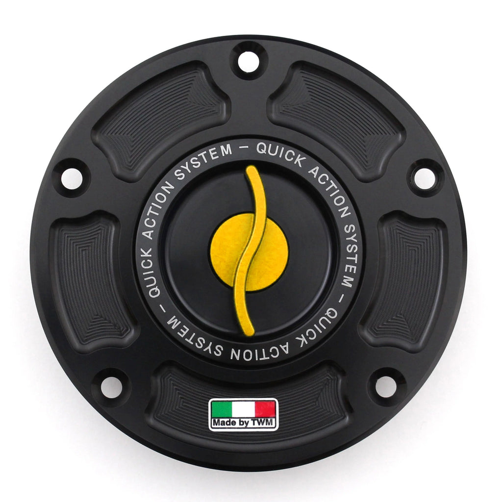 TWM Quick Action CNC Aluminum Gas Cap For Ducati - Ducati Diavel/DesertX