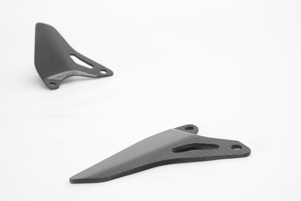 Fullsix Carbon Heel Guards Pair (holes) - Ducati 848/1098