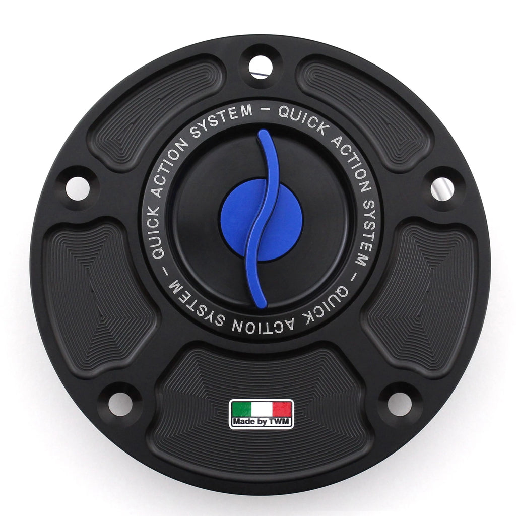 TWM Quick Action CNC Aluminum Gas Cap For Yamaha - Yamaha FZ1/FZ6