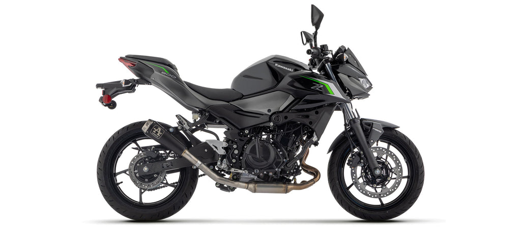 Arrow Pro-Race Nichrom "Dark" Slip On - Kawasaki Z500/Ninja 500 SE
