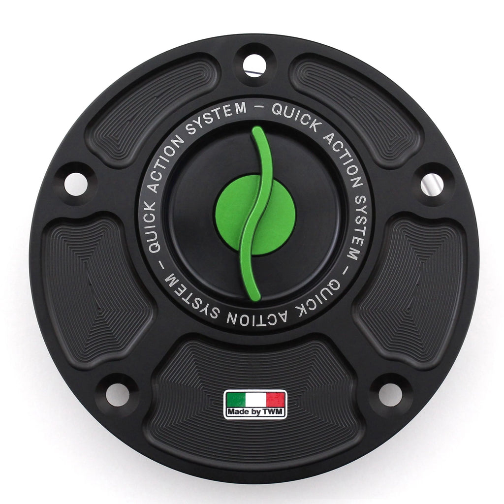 TWM Quick Action CNC Aluminum Gas Cap For Yamaha - Yamaha FZ1/FZ6