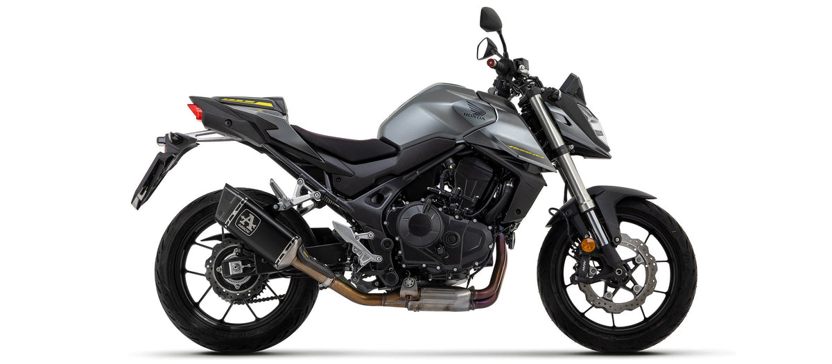 Arrow Pista Titanium "Dark" Slip On - Honda CB750 Hornet