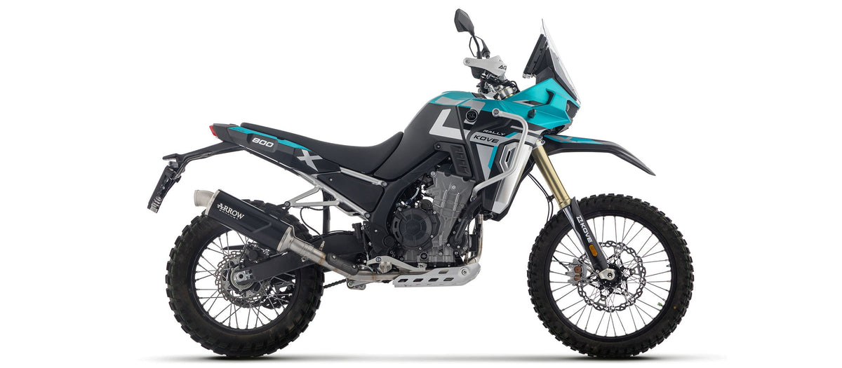 Arrow Indy Race EVO Aluminium "Dark" Slip On with Steel End Cap