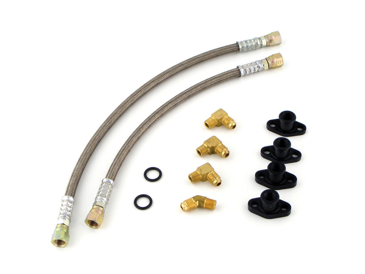 Brock's Performance Oil Cooler Line Kit for TiWinder Suzuki Hayabusa (99-20) / B-King (08-11)