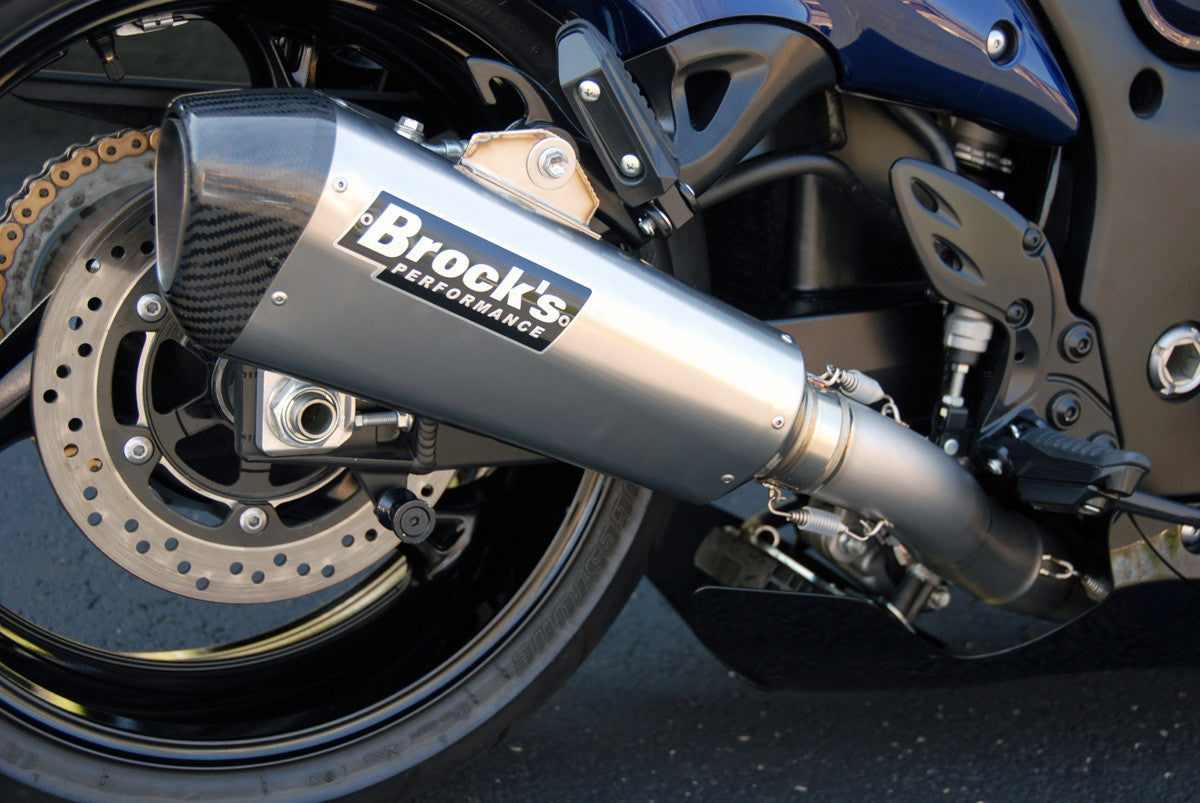 Brock's Performance CT Single Full System w/ 16" Muffler Suzuki Hayabusa (08-20)