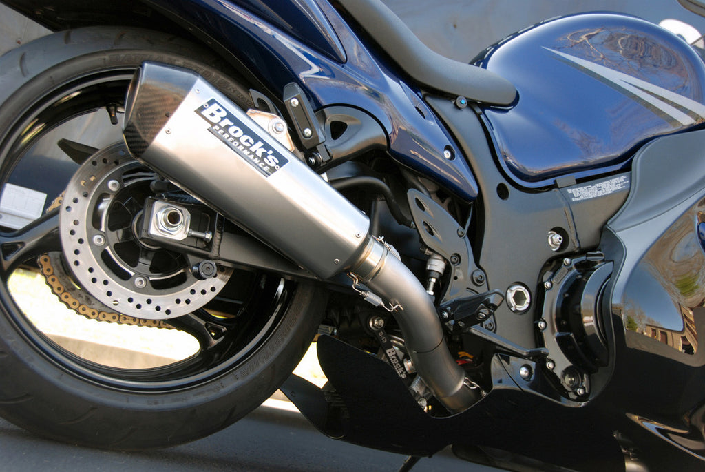 Brock's Performance CT Single Full System w/ 16" Muffler Suzuki Hayabusa (08-20)