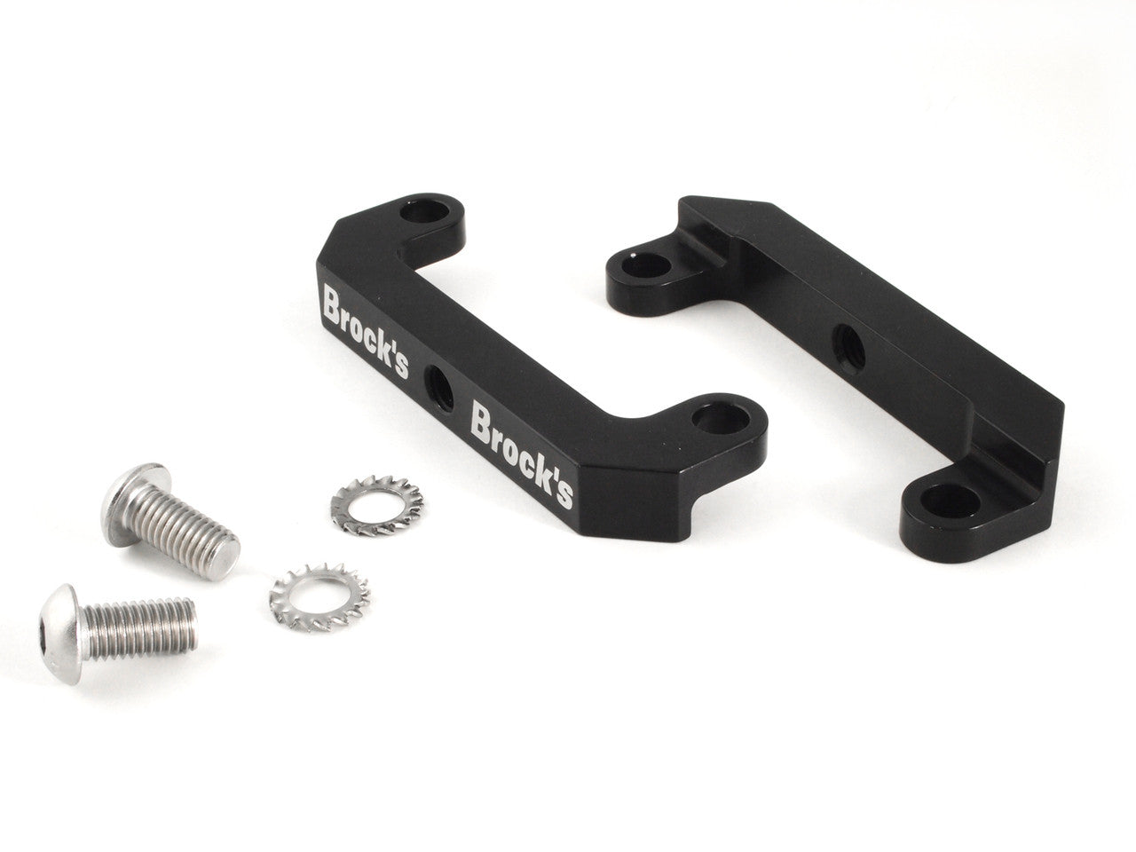 Brock's Performance Radial Mount Strap Bracket Kit (100mm) for ZX-10R (16-26) / S1000RR (10-26) / S1000R (14-20) / Panigale V4 and 1299 / Select Harley Applications