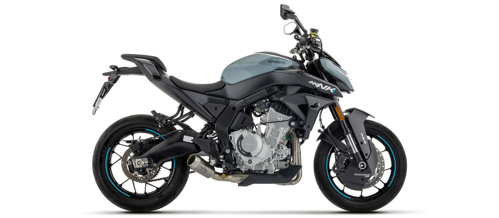 Arrow RACING Full System with Pro-Race Nichrom Slip On - CFMoto 675NK/675SS