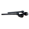 Woodcraft Yamaha R3 Side Mount 35mm Rise Adjustable Angle Clipon Risers w/ 11in Bars