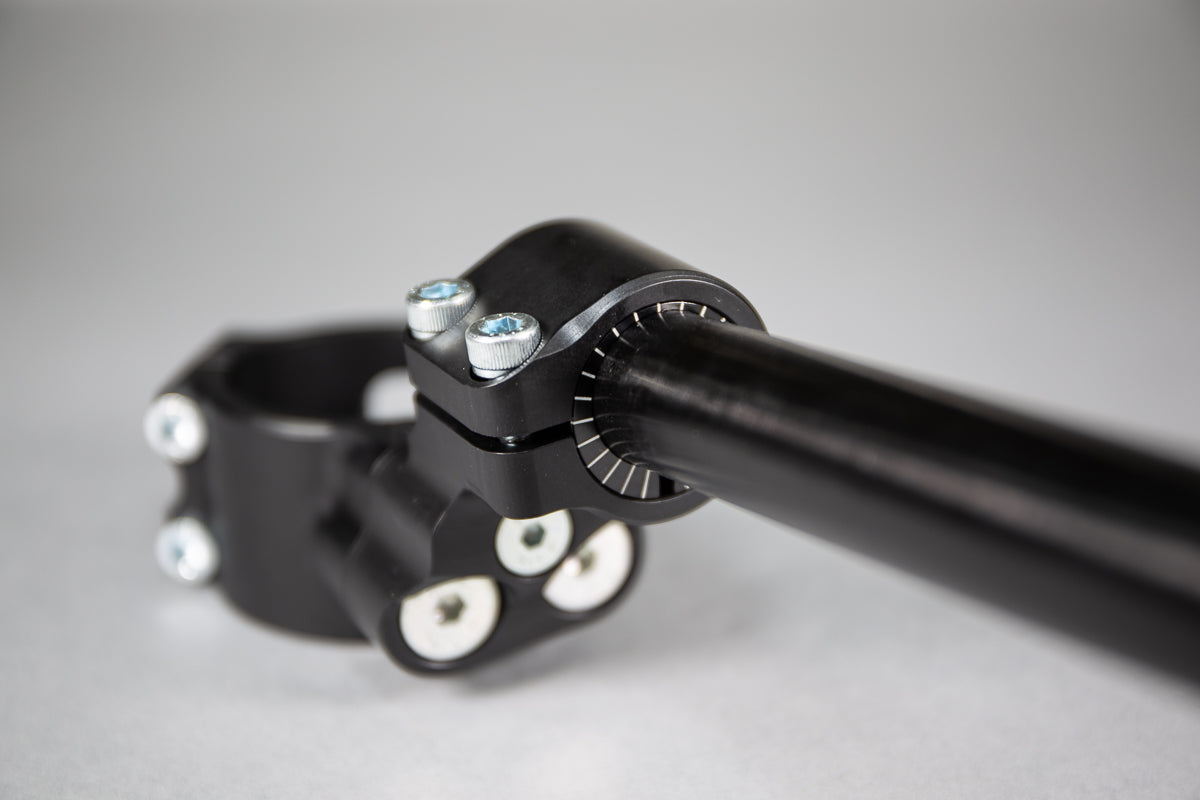 Woodcraft 35mm Rise Side Mount Adjustable Angle Clipon Risers (with 7/8" bars)