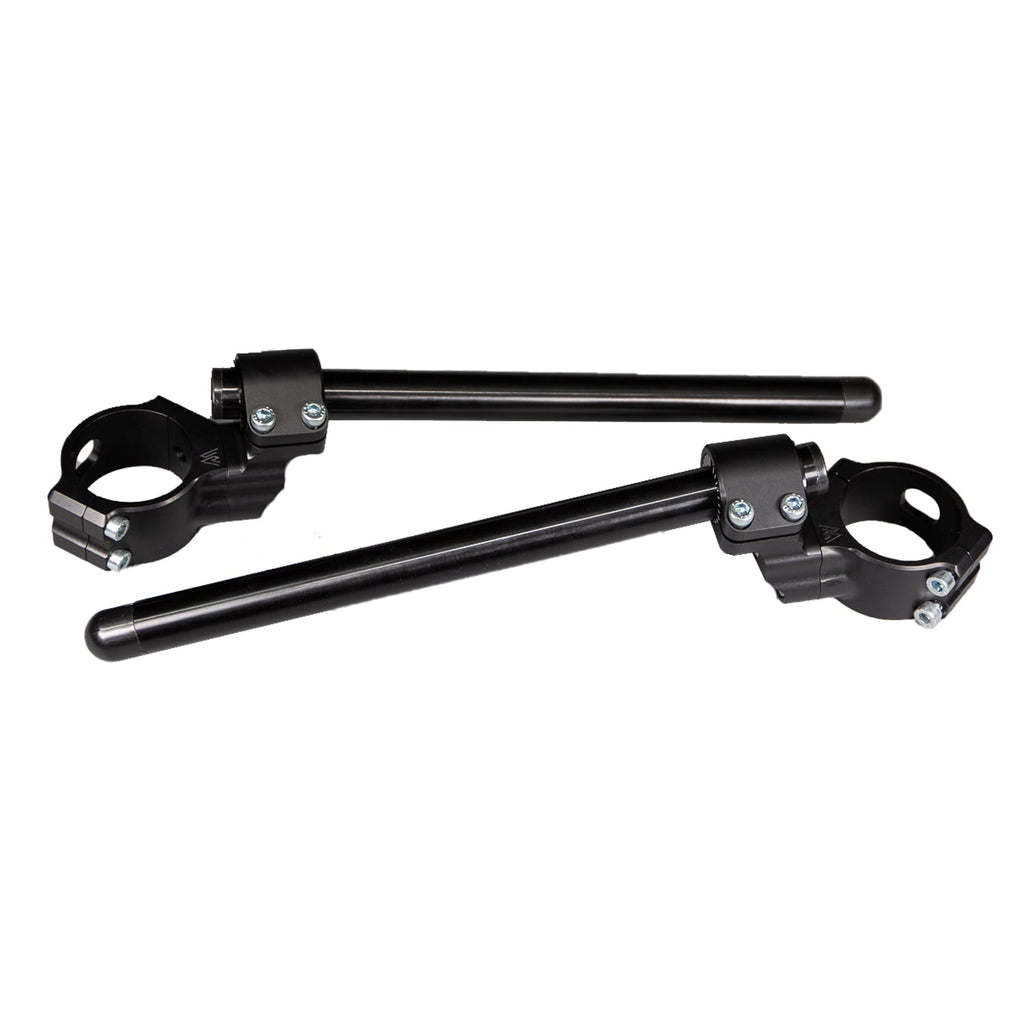 Woodcraft Adjustable Angle Clipon Risers for 2000-2003 Aprilia SL1000 Falco 53mm Clamp