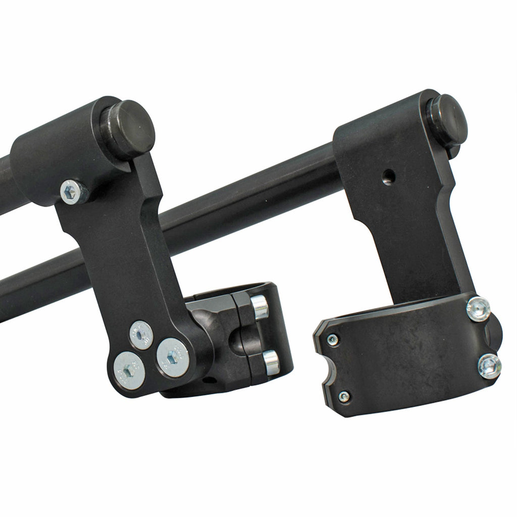 Woodcraft BMW R Nine T Pure-Scrambler 43mm 3 Inch Clip-on Riser with Standard Black Bars