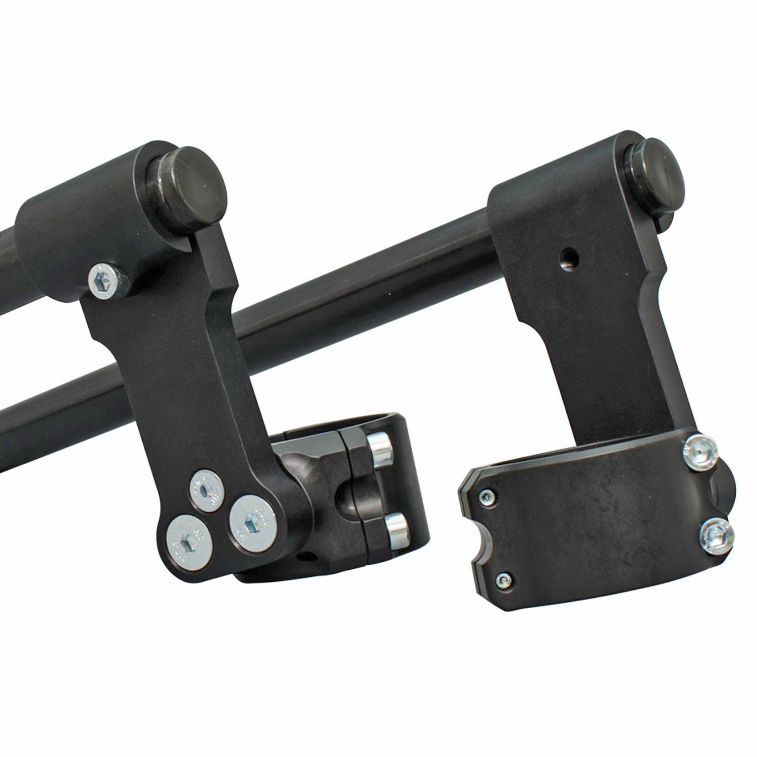 Woodcraft BMW R Nine T Pure-Scrambler 43mm 3 Inch Clip-on Riser with Standard Black Bars