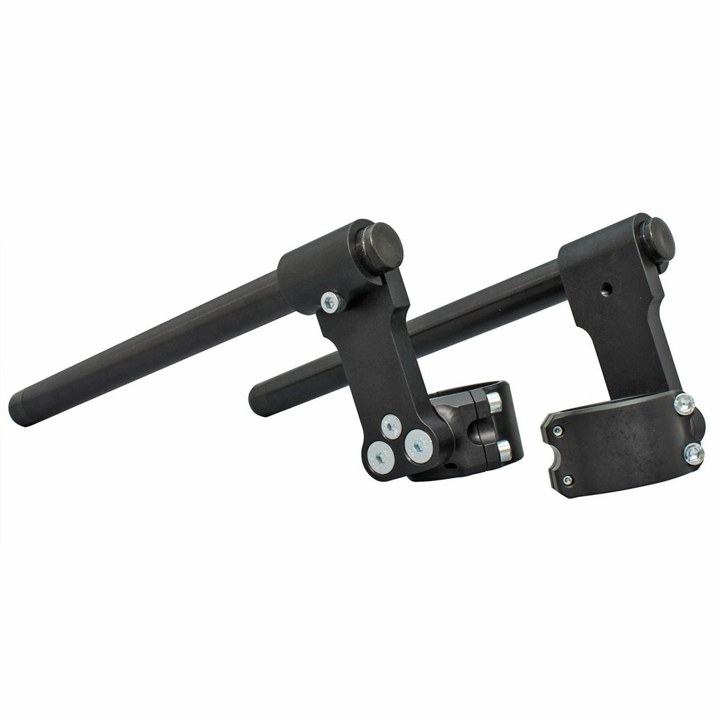 Woodcraft BMW R Nine T 55mm 3 Inch Clip-on Riser with Standard Black Bars