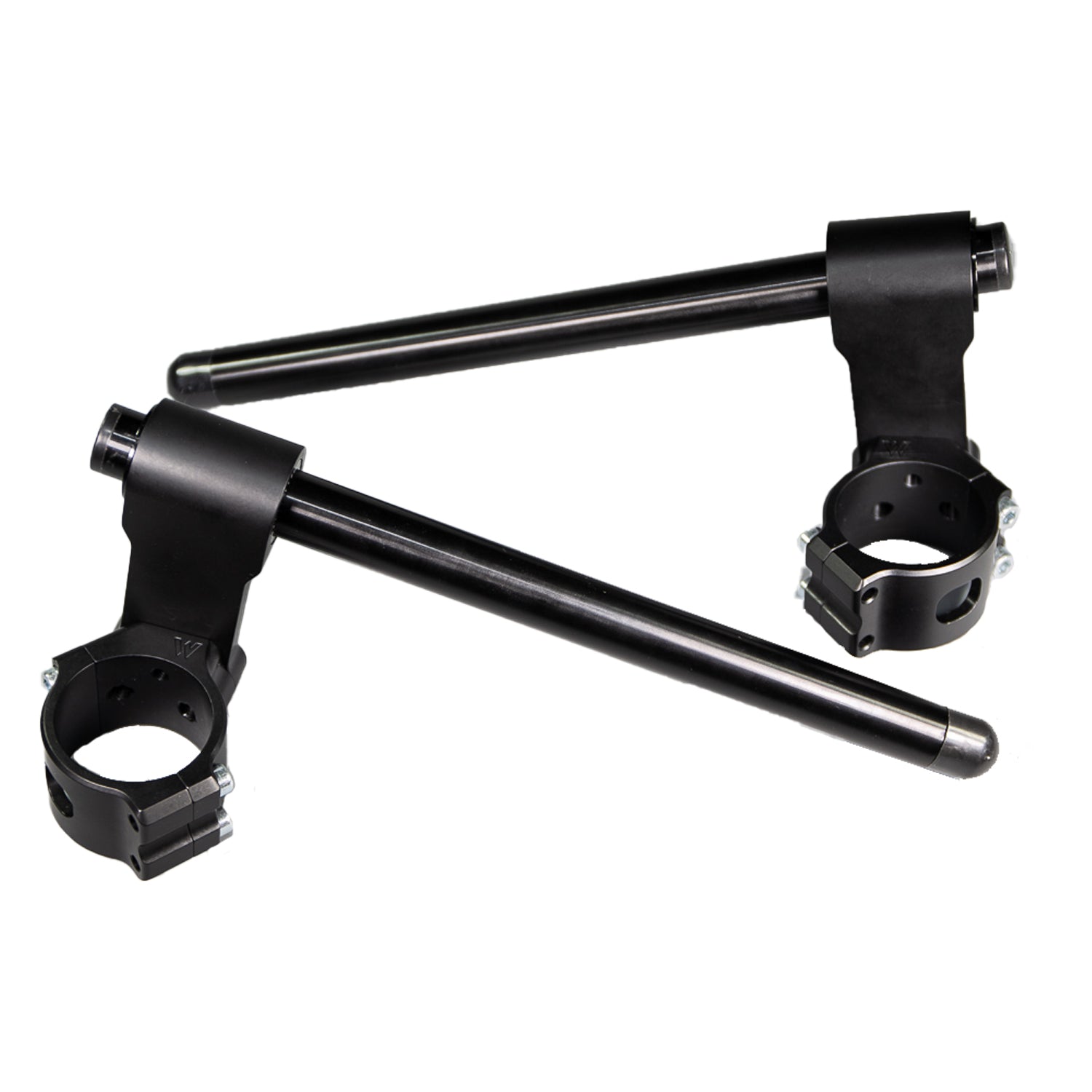 Woodcraft BMW R Nine T Pure-Scrambler 43mm Adjustable Angle 75mm Rise Clip-on Riser with Standard Black Bars