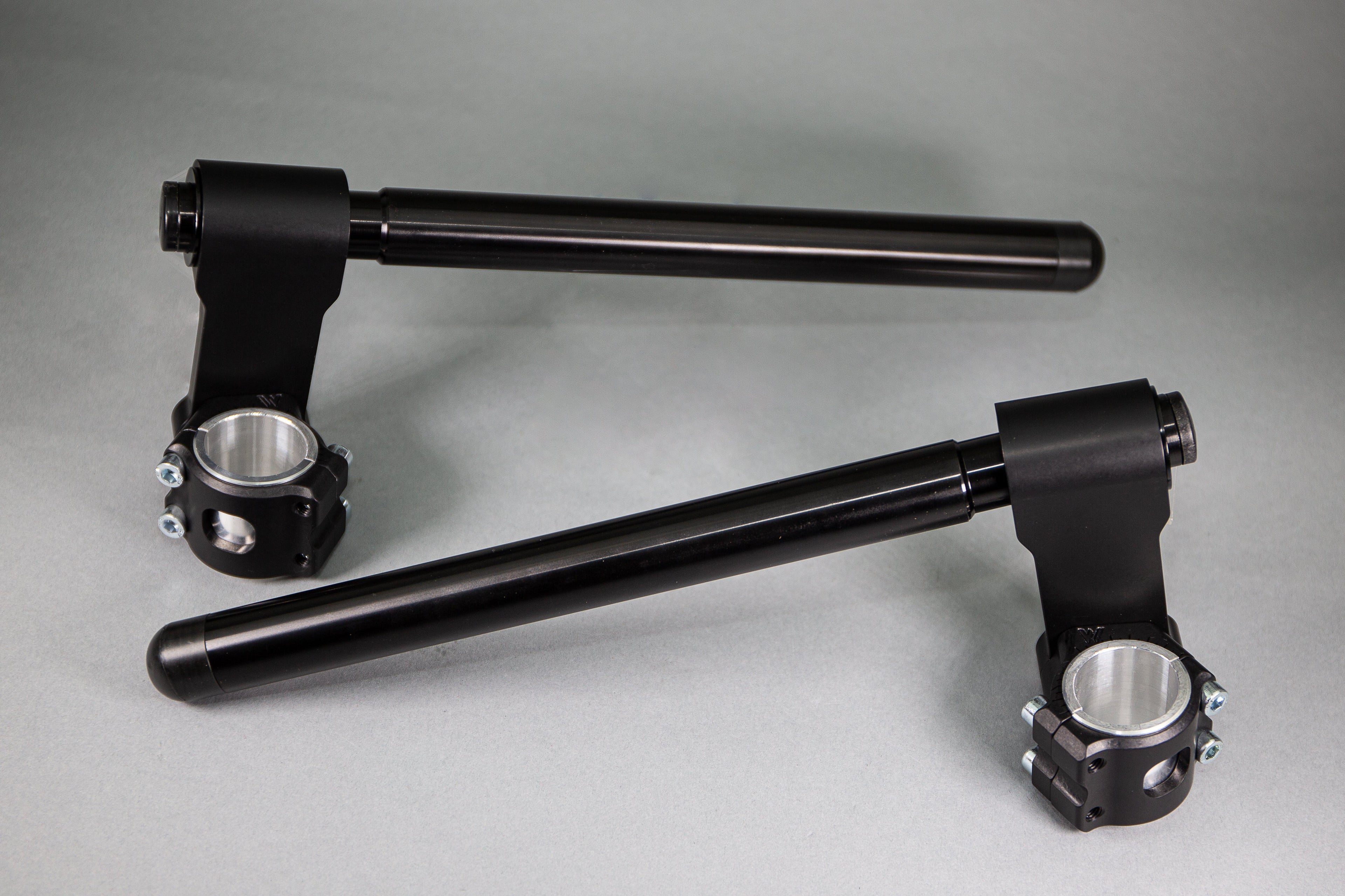 Woodcraft 75mm Rise Front Mount Adjustable Angle Clipon Risers (with special 1" bars)