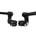 Woodcraft 12-7741-78BS1 Suzuki SV650, SV650X 75mm Side Mount Adjustable Angle Clipon Risers
