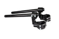 Woodcraft Aprilia Tuono V4 1100 51mm Side Mount 75mm Rise Adjustable Angle Clipon Risers