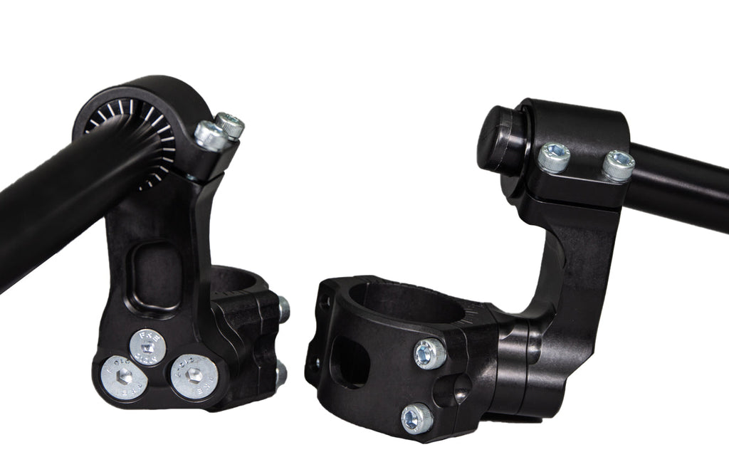 Woodcraft Aprilia Tuono V4 1100 51mm Side Mount 75mm Rise Adjustable Angle Clipon Risers