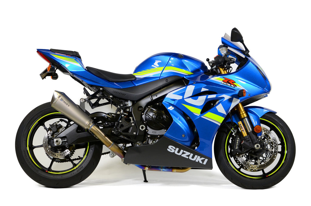 Brock's Performance Predator Full System - Ti Front Section w/ Titanium Muffler GSX-R1000/R (17-25)