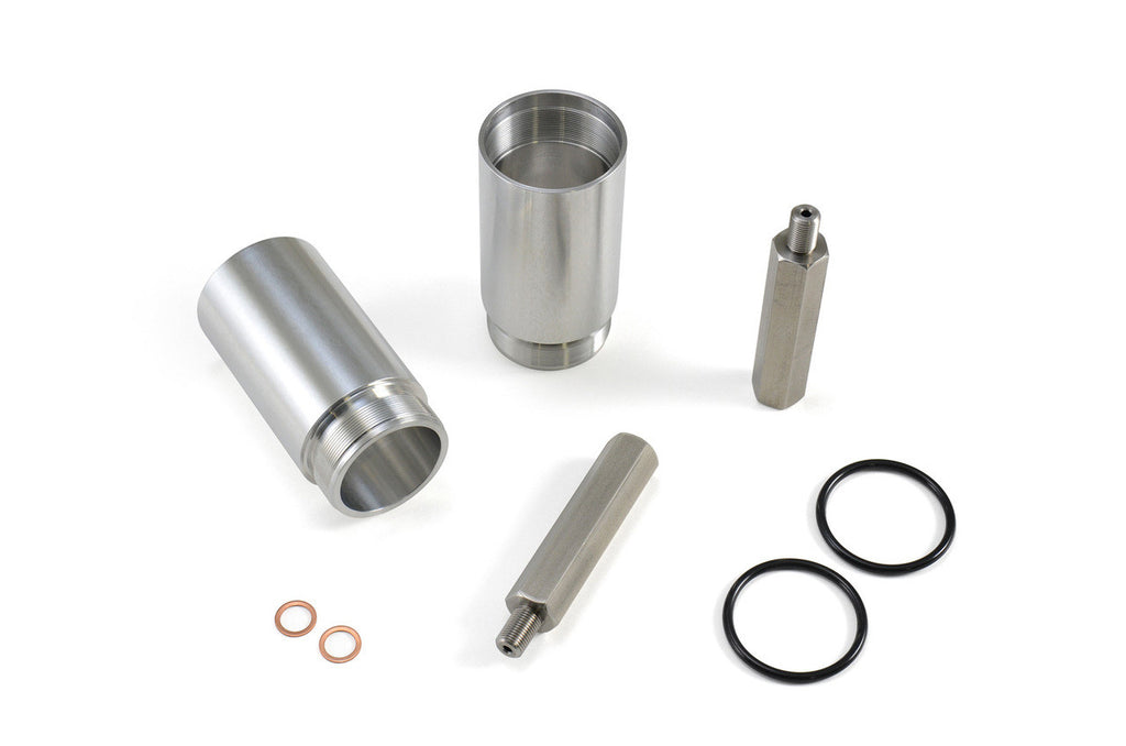 Brock's Performance Billet Fork Extension Kit 3 Inch Natural Finish