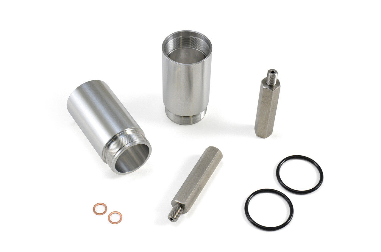 Brock's Performance Billet Fork Extension Kit 3 Inch Natural Finish