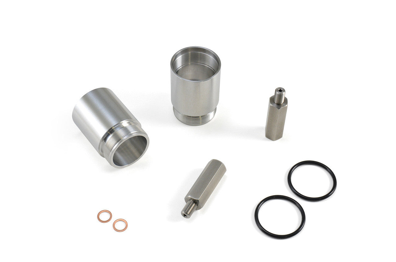 Brock's Performance Billet Fork Extension Kit 2 Inch Natural Finish