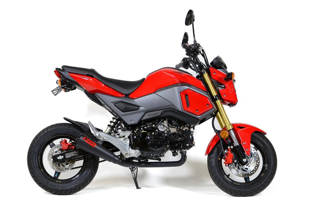 Brock's Performance ShortMeg 2 Full System Black Cerakote® 12" Muffler Grom (17-20) / MSX125 (16-20)
