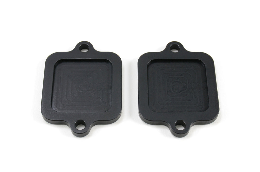 Brock's Performance PAIR Block Off Plates Ninja H2, Z H2, ZX-14/R, ZX-10R, Z900/RS