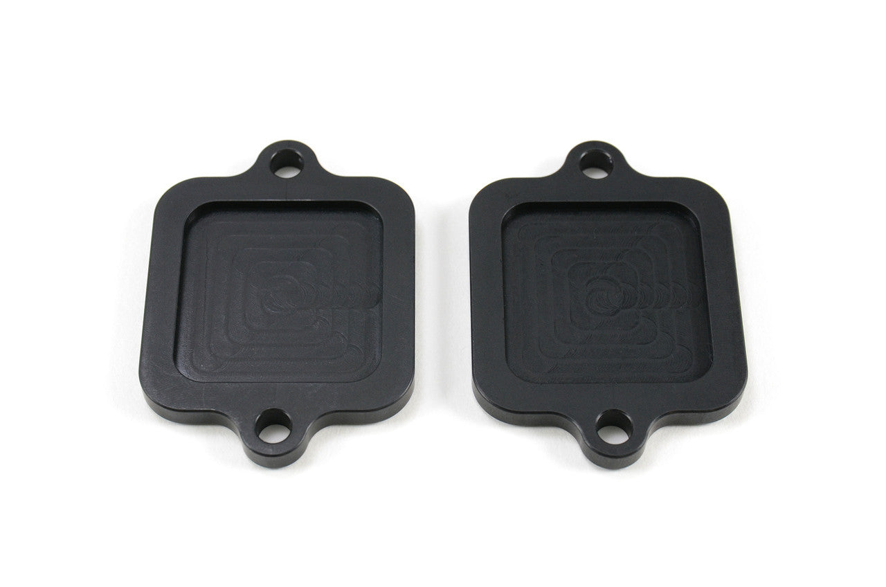 Brock's Performance PAIR Block Off Plates Ninja H2, Z H2, ZX-14/R, ZX-10R, Z900/RS
