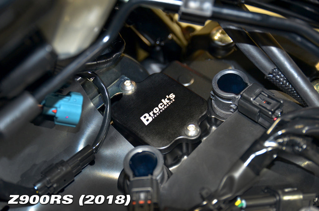 Brock's Performance PAIR Block Off Plates Ninja H2, Z H2, ZX-14/R, ZX-10R, Z900/RS