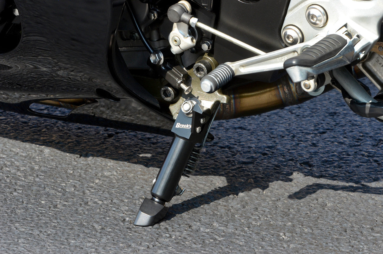 Brock's Performance Billet Adjustable BrockSTAND Black Track Style Suzuki Hayabusa (99-26)