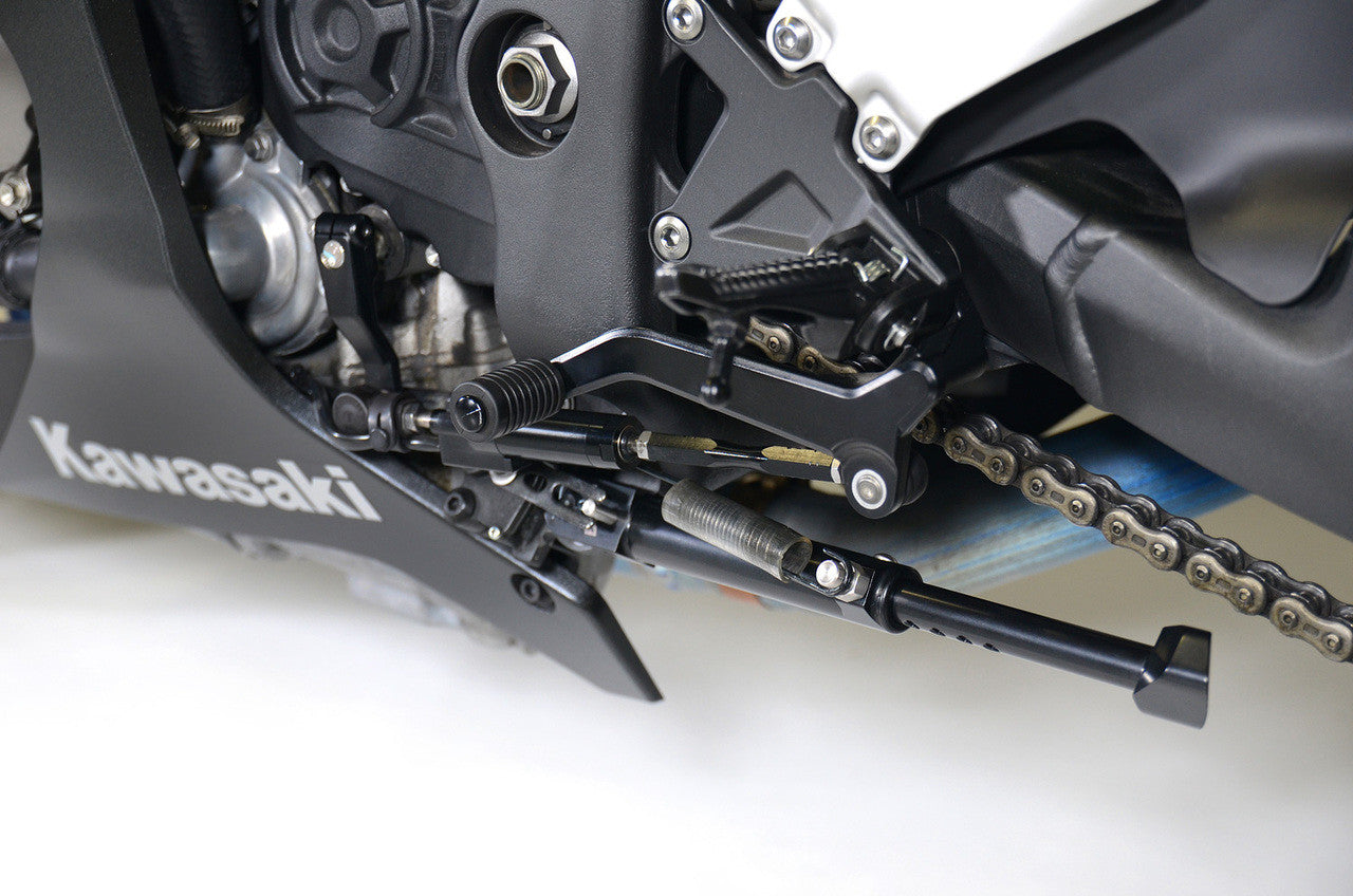 Brock's Performance Billet Adjustable BrockSTAND Black Road Style ZX-10R (16-26)